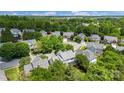 A beautiful neighborhood with diverse homes surrounded by mature trees and lush greenery, creating a peaceful atmosphere at 1458 Bedlington Nw Dr, Charlotte, NC 28269