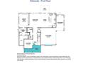 Eldorado first floor plan showing the kitchen, garage, owner's suite, great room, and flex room at 2517 Mabel Ln, Monroe, NC 28110