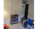 Bright bedroom featuring a black bookcase filled with books and a cozy bed at 290 Greentree Dr, Rock Hill, SC 29730