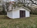 Exterior shot of outbuilding with double doors at 562 W Wilson Ave, Mooresville, NC 28115