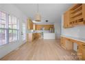 Spacious kitchen with hardwood floors, stainless steel appliances, and ample counter space at 6504 Sybil Ct, Indian Trail, NC 28079