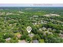 Expansive aerial view showcasing neighborhood proximity to Marvin Elementary, near Uptown Charlotte at 552 Wyndham Ln, Marvin, NC 28173