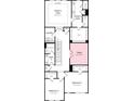 This floorplan shows the second floor featuring an owner's suite, bedrooms, and a study at 3123 Beacon Heights Rd, Indian Land, SC 29707