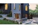 Inviting backyard with an outdoor lounge and fire pit, perfect for relaxation and entertaining at 866 Concord Rd # 1C, Davidson, NC 28036
