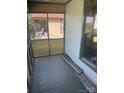 View of the screened-in porch with lattice trim and outdoor feel at 1418 Old Wilkesboro Rd, Salisbury, NC 28144