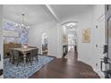 Elegant dining room featuring stylish decor and ample natural light at 15913 Trenton Place Rd, Huntersville, NC 28078