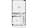 Floorplan showing the garage, flex space, half bath, foyer, and drop zone on the first floor at 3118 Stelfox St, Charlotte, NC 28262