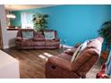Cozy living room with plush seating and modern flooring at 650 Harry St, China Grove, NC 28023