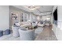 Open living room with modern decor at 333 W Trade St # 1500, Charlotte, NC 28202