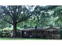 Charming single-story home with a mature tree-lined front yard and brick exterior at 3715 Vanderburg Dr, Concord, NC 28025
