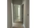 View down light and airy hallway with doors on either side at 2914 Waterford Ln # 33A, Albemarle, NC 28001