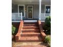Close up of the front steps and porch at 328 E Center Ave, Mooresville, NC 28115