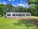 Inviting single-story home with black shutters and well-kept lawn, perfect for Gathering living at 263 Fairway Cir, Rock Hill, SC 29730