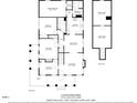 Detailed floorplan showcasing the layout of this spacious home with multiple bedrooms, living areas and upper level at 111 E Church St, Stanley, NC 28164