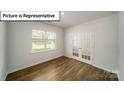 Bright office featuring a window with a view and double glass doors at 4024 Cramer Estates Ct, Gastonia, NC 28056
