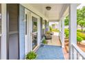 Charming front porch features ample seating to enjoy the outdoors at 2024 Stonewyck Ave, Kannapolis, NC 28081