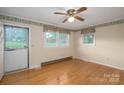 Bedroom with hardwood floors, and a window at 2212 10Th Ne Ave, Hickory, NC 28601