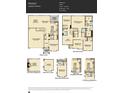 Hunter Legends Collection floor plan featuring 4 bedrooms, 3.5 baths, and a 2-car garage at 4404 Dusty Orchard Rd, Kannapolis, NC 28081