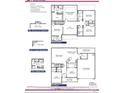 Floor plan showcasing the layout with 4 bedrooms, 3.5 baths, 2-car garage, and formal living/dining at 236 Mountain Island Rd # 40, Statesville, NC 28677