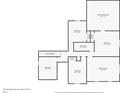 Detailed floor plan showcasing the layout of the second floor of the home at 134 Lake Spring Loop, Mooresville, NC 28117
