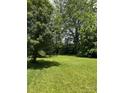 Lush backyard with mature trees, offering shade and privacy, perfect for outdoor activities at 1512 Rutledge Ave, Charlotte, NC 28211