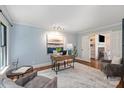 Comfortable office space with ample natural light, hardwood floors, and modern decor at 516 Amanda Dr, Weddington, NC 28104