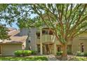 Charming condo exterior with mature trees and well-maintained landscaping at 2533 Stockbridge Dr, Charlotte, NC 28210