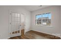 Office with hardwood floors, natural light, and glass French doors at 2617 Goose Fair Rd # 59, Maiden, NC 28650