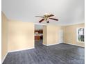Inviting living room with neutral paint, hardwood floors, and great natural light at 3209 Lowell Rd, Gastonia, NC 28054