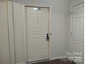 Apartment front door with secure entry system for controlled access at 2106 S Main St, Kannapolis, NC 28081
