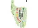 Community map showcasing available lots, landscaping, and the overall layout of the neighborhood at 11457 Prosperity Church Rd, Huntersville, NC 28078
