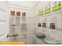 Walk-in pantry with wire shelving for organized storage at 5655 Arnold Way, Mount Pleasant, NC 28025