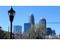 Daytime skyline view featuring a clear blue sky and impressive urban architecture at 408 N Mcdowell St, Charlotte, NC 28204