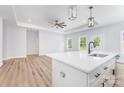 Bright kitchen featuring a center island, stainless steel appliances and quartz countertops at 120 Autumn Blaze Rd, China Grove, NC 28023