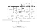 Detailed floor plan showcases the home's layout, providing a comprehensive overview of room dimensions at 4230 Train Chaser Pl, Indian Land, SC 29707