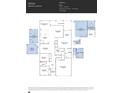 Dover floor plan featuring 3 beds, 2.5 baths, spacious owner's suite, dining room, and 2-car garage at 6298 Fairfax Ct, Maiden, NC 28650
