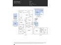 Detailed floor plan showcasing the layout of this 4-bedroom, 3-bath, 2-story home with bonus room at 6358 Fairfax Ct, Maiden, NC 28650