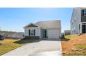 Beautiful one-story home boasts a one-car garage and extended driveway at 4677 Fanning Rd, Hickory, NC 28602