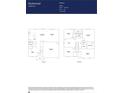 Detailed floor plan showcasing the layout of this two-story home with four bedrooms at 6337 Fairfax Ct, Maiden, NC 28650