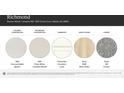 Selection of interior finishes including quartz countertops, marble, cabinetry, hard floors, and carpet at 6337 Fairfax Ct, Maiden, NC 28650