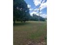 Expansive front yard with lush green grass and mature trees, offering a serene and spacious setting at 10500 Bethel Church Rd, Midland, NC 28107