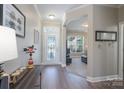 Welcoming entryway with hardwood floors and decorative accents at 4117 Sunset Ridge Dr, Rock Hill, SC 29732