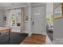 Inviting foyer with hardwood floors, white trim, natural light and neutral color palette at 536 Spring Landing Dr, Rock Hill, SC 29730