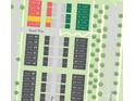 Lot map highlighting individual property locations within the community at 10200 Mamillion Dr, Huntersville, NC 28078