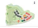 Detailed community map highlighting walking trails, parks, and neighborhood streets at 168 Quartz Hill Way, Waxhaw, NC 28173