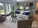 Inviting living room with large windows, neutral decor, and an open floor plan at 2410 Charlotte Hwy, York, SC 29745