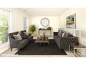 A cozy living room features stylish furnishings and a relaxing atmosphere at 9146 Austin Ridge Ln, Charlotte, NC 28214