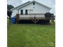 Spacious deck and large backyard, perfect for outdoor entertaining at 200 Prospect Church Rd, Albemarle, NC 28001