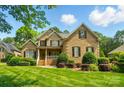 Lovely brick home with well-maintained landscaping and a classic architectural design at 3735 Gordon St, Terrell, NC 28682