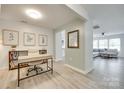 Well-lit home office with stylish desk, chair, and modern decor accents at 5228 Tomsie Efird Ln, Charlotte, NC 28269